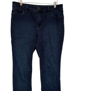 Croft & Barrow Dark Blue Capri Jeans Sz.10